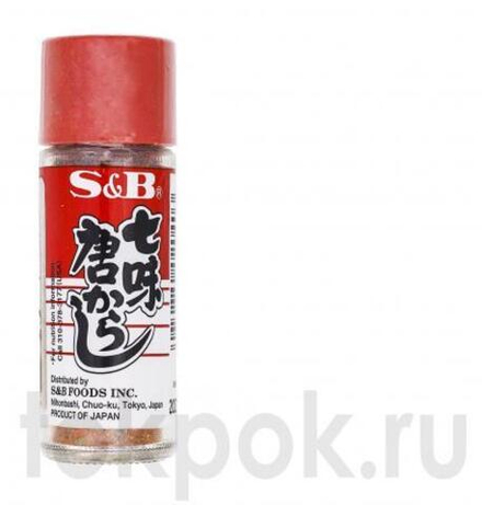 Перец S&B смесь чили "Нанами Тогараши" ст/бут, 15 г