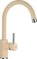 Смеситель Schock Plutos-D, Cristalite, выдвижной излив лунный камень