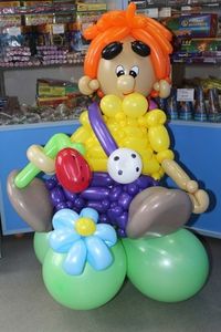 Фигуры из воздушных шаров