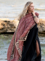 Легкий шарф-платок