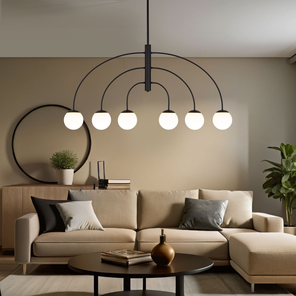 Подвесной светильник Eurosvet Cenacolo 30179/6 черный