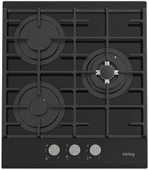 Газовая стеклянная варочная панель Korting HGG 4825 CTN