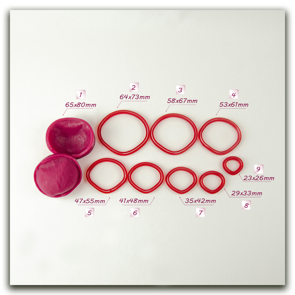 вайнер и каттеры лепестка пионовидной розы
