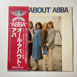 Винтажная виниловая пластинка LP АББА All About ABBA (Japan 1978) (Obi Copy)