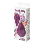Фиолетовое виброяйцо 6см с пультом ДУ Lola Games Take It Easy Best 9021-03lola