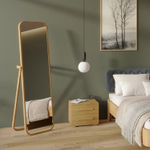 Зеркало напольное из массива дуба Lugos'Art