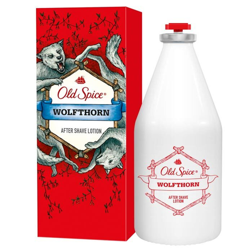 Лосьон Old spice  после бритья Wolfthorn 100 мл