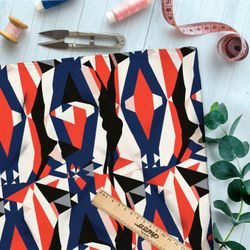 Ткань Ниагара Софт пиксельные грани