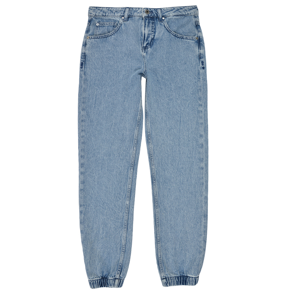 Брюки джинсовые GUESS Голубой/Вышивки: GUESS, est.1981 Девочка