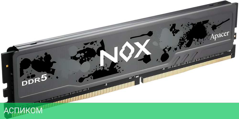 Оперативная память Apacer NOX 2х32GB DDR5 (AH5U64G60C622MBAA-2)