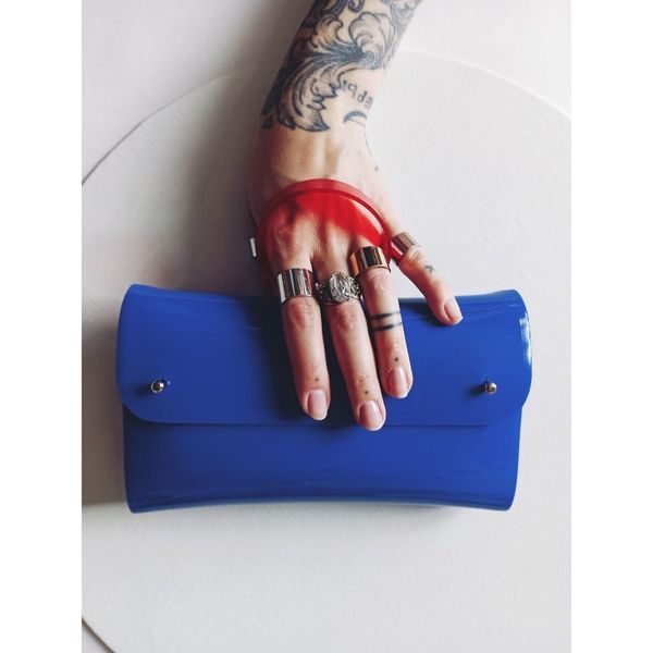 Клатч O Синий - фото 1