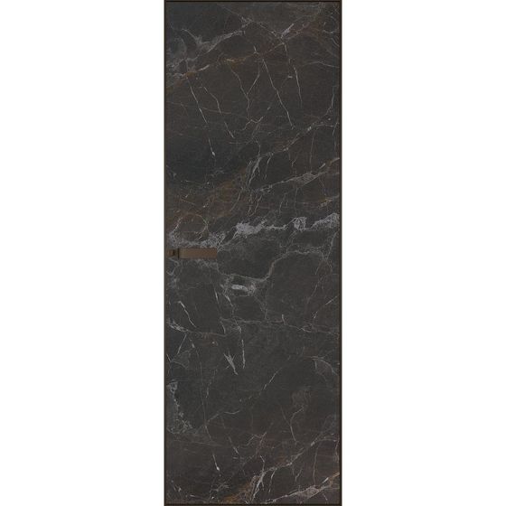 Скрытая алюминиевая дверь Invisible 1AGN мрамор