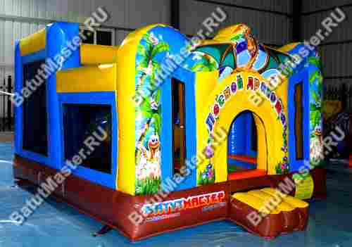 Надувной батут "Лесной дракон"