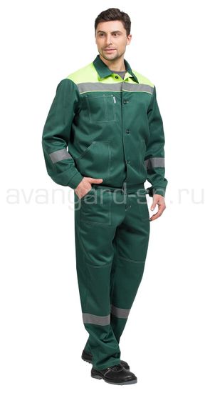 Костюм "Легион" NEW брюки (зеленый/лайм)