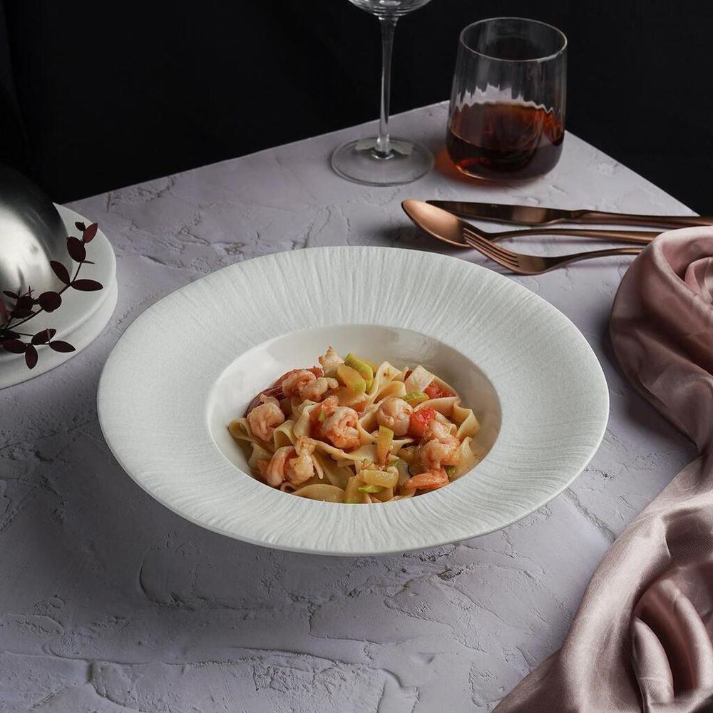 Тарелка глубокая 420 мл d 28 см h6,3 см Frost   Proff Cuisine [3]