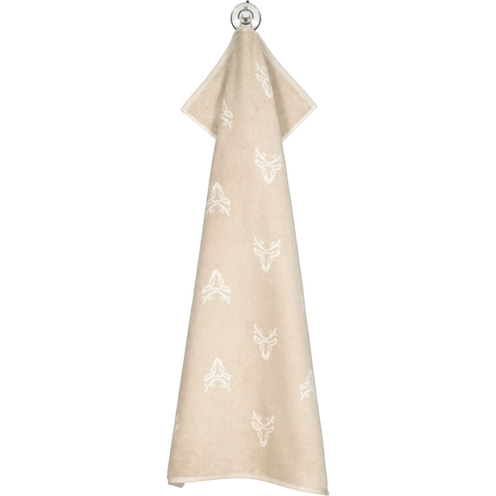 Полотенце 70х140 Cawo Alpenchic Edition Allover 6229 бежевое