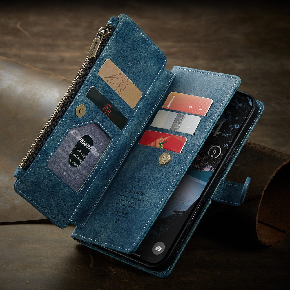 Многофункциональный чехол-кошелек CaseMe 3 in 1 Matte Wallet для iPhone 17 Pro