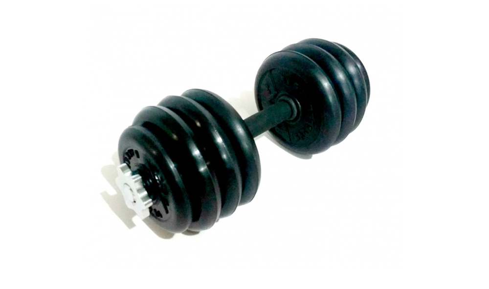 Гантель разборная 20 кг (диски по 1.5 и 2.5 кг)