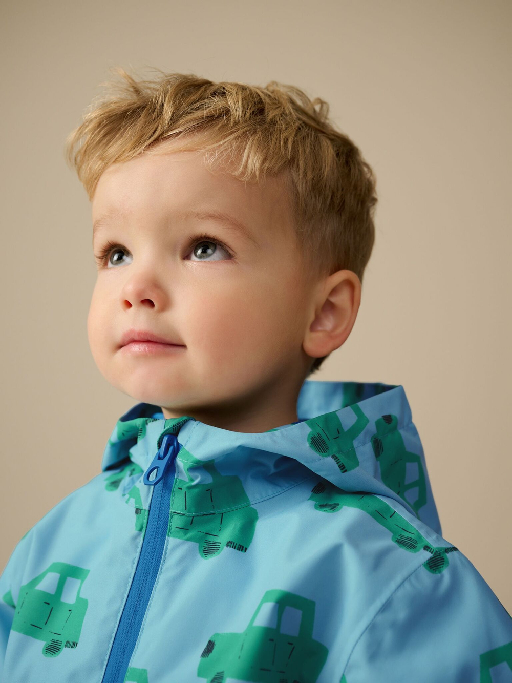 Куртка непромокаемая с капюшоном для мальчика Next Q61-759, Голубой