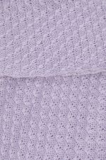 Вязаный палантин (пыльно-сиреневый) ВП01-1М LT Collection