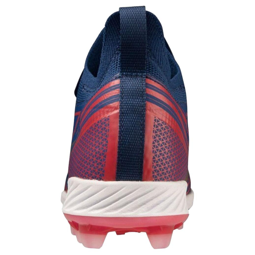 Mizuno Lightrevo Baseball Shoes Men"s Blue Red