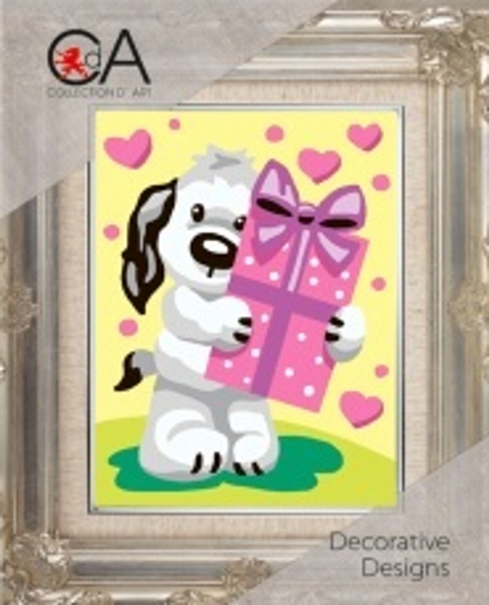 размер дизайна: 14*18 см¶ размер канвы: 20*25 см¶ цвет: белый¶¶ В состав набора входит:¶ 1. Канва с