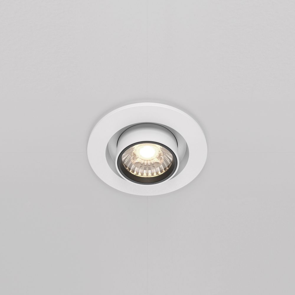 Светильник встраиваемый светодиодный Maytoni Hidden DL045-01-10W4K-W