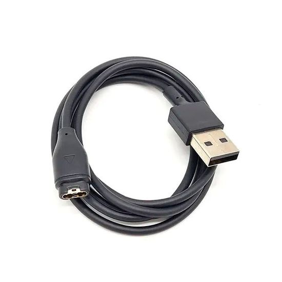 Кабель питания для часов Garmin Fenix, Forerunner, Instinct, Epix, Enduro, Venu, Venu SQ, Tactix, Delta и др. зарядное устройство 1 метр, USB