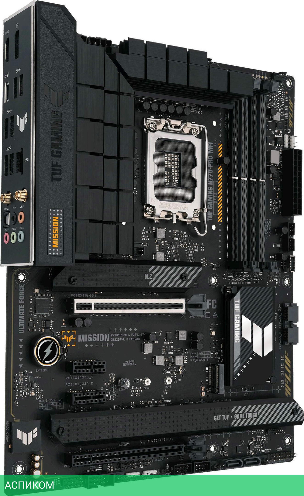 Материнская плата ASUS TUF Gaming H770-Pro WiFi Soc-1700 Intel H770 DDR5