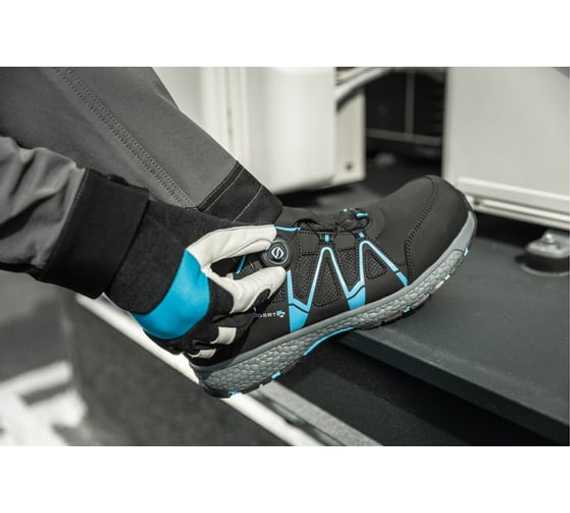 Перчатки рабочие кожаные STOR Högert, арт. HT5K730