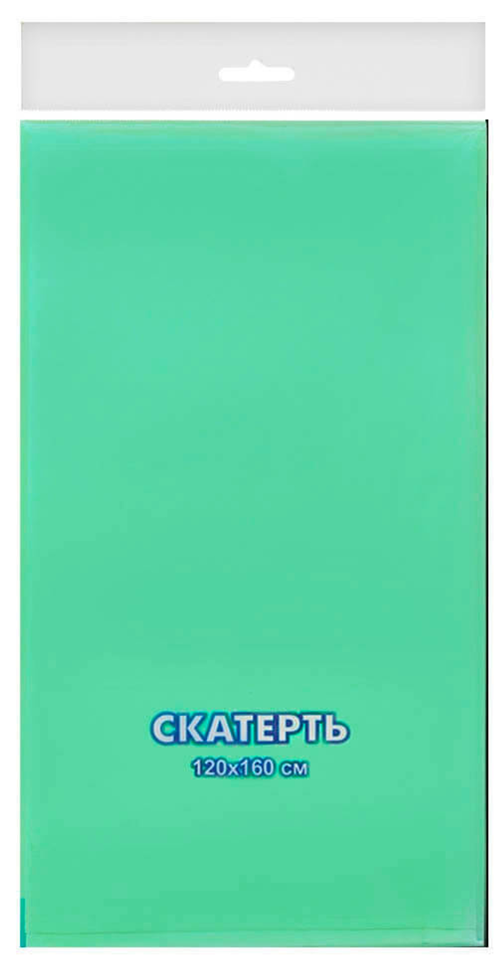 Скатерть п/эт 120*160см "Зеленая" 1шт.