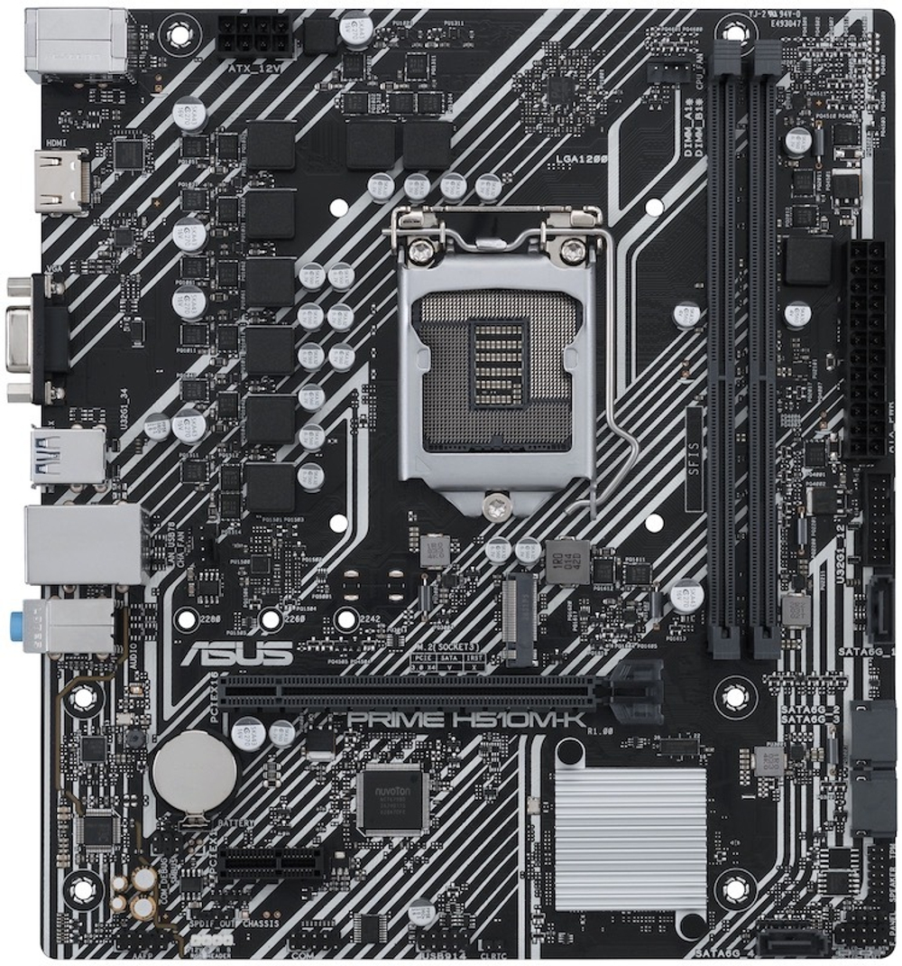 Материнская плата mATX ASUS PRIME H510M-K