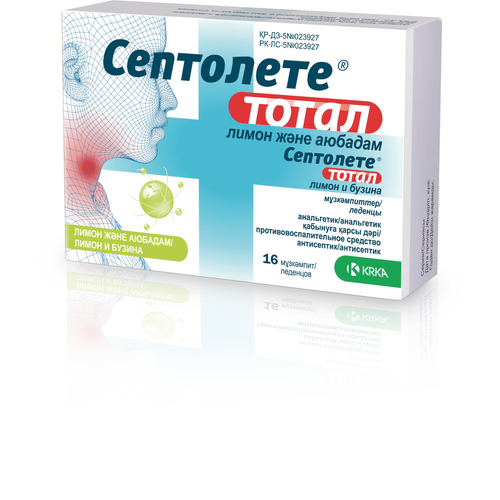 Септолете тотал №16 табл лимон и бузина