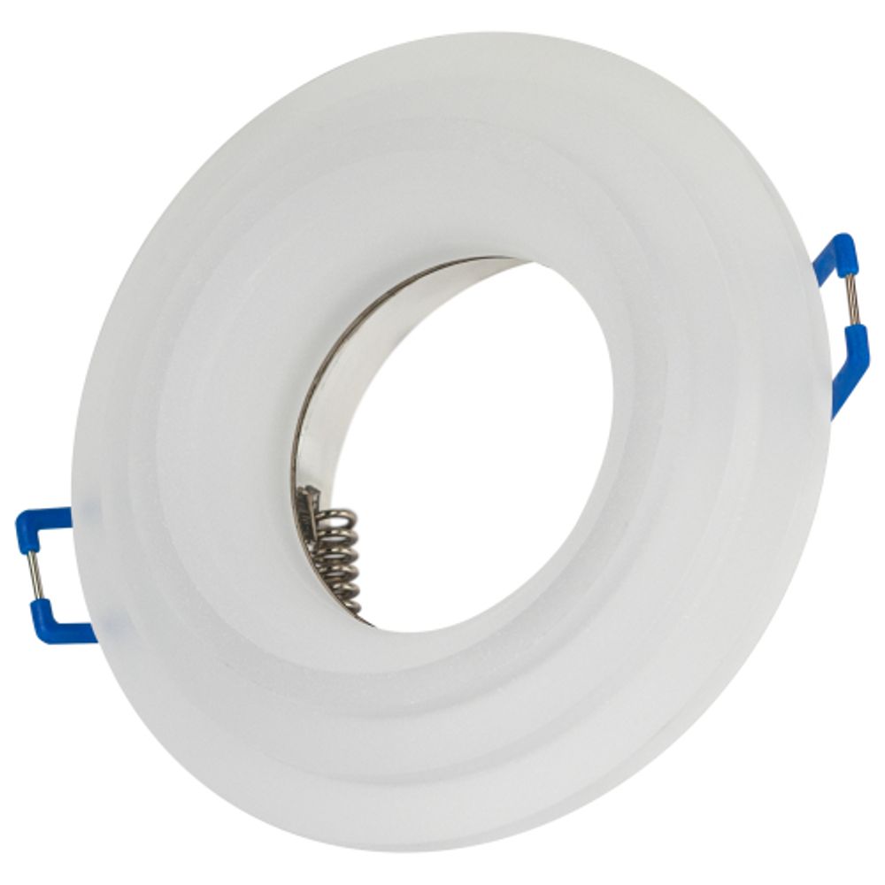 Светильник встраиваемый декоративный ЭРА DK105 WH под лампу MR16 GU5.3 белый | Декоративные встраиваемые светильники