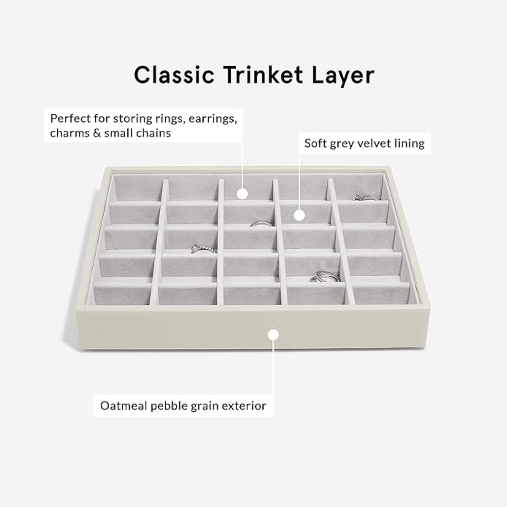 Органайзер для украшений Stackers Classic Trinket Layer (Oatmeal)