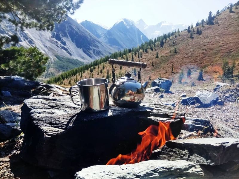 Варка чая на молоке