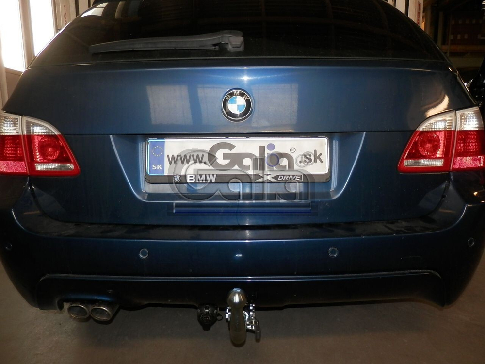 Фаркоп оцинкованный Galia B022C для BMW 5-Series E60 седан / E61 универсал 2003-2010(паспорт и сертификат в комплекте)(без электрики)