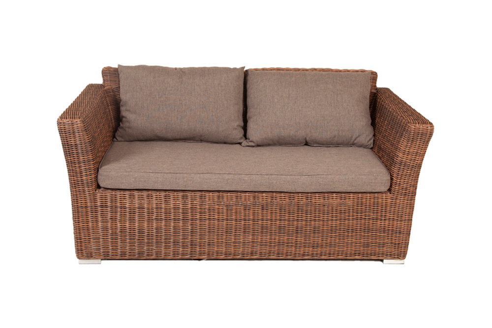 "Лунго" трансформирующаяся лаунж-зона из искусственного ротанга, цвет соломенный