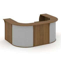 Riva Ресепшен набор вариант №4 А.РН-4 Орех Гварнери 2844*1894*1150