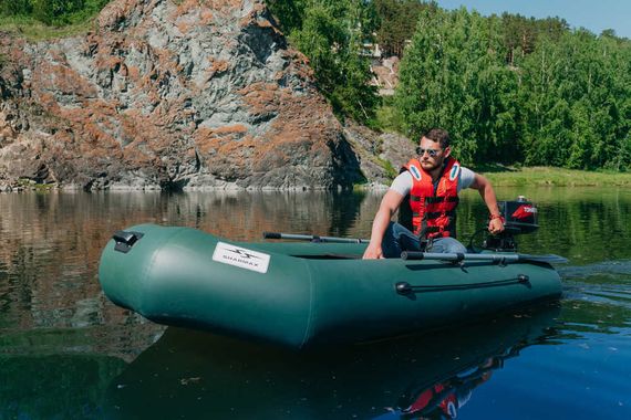 Гребная лодка ПВХ Sharmax M280 Sport (2024)