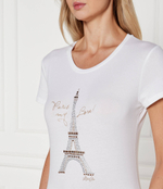 Футболка Liu Jo - кремовый(WF4179 J5003)