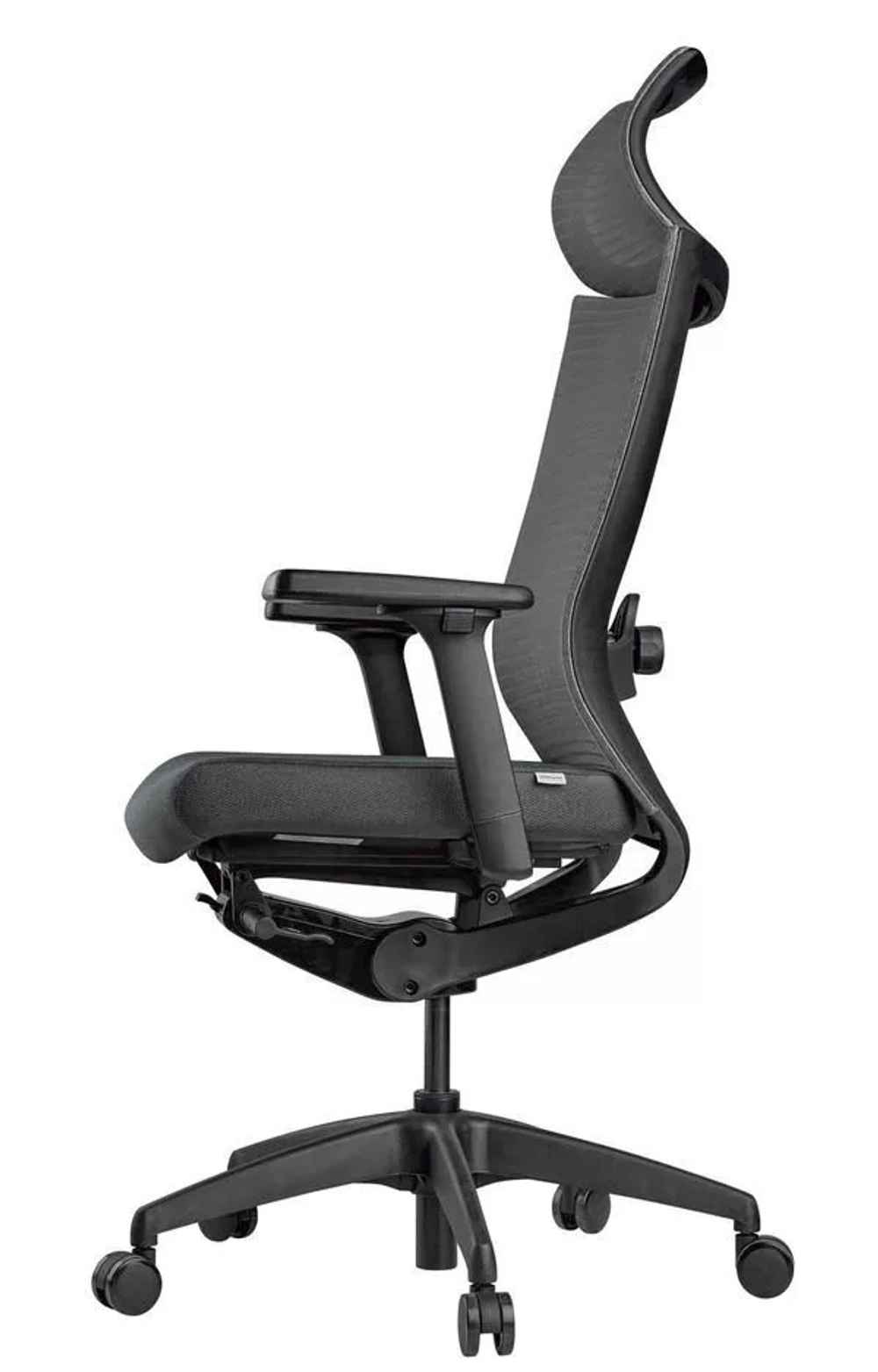 Кресло эргономичное SCHAIRS ZENITH ZEN2-М01B каркас черный/ IR19GY сетка/ IT01GY ткань серая