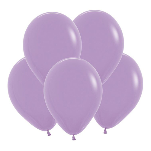 S 12" Пастель Сиреневый / Lilac / 10 шт.