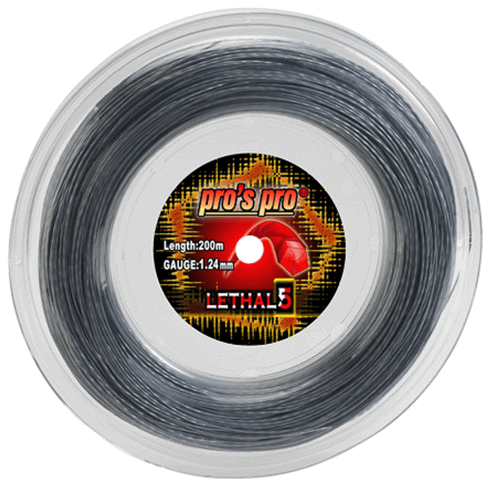 Теннисные струны Pro's Pro Lethal 5 (200 m)
