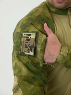 Рубашка тактическая боевая ТРОПИК ПРОФИ Кулмакс / рипстоп смесовый (PES65*COT35%), расцветка МУЛЬТИКАМ, мужская, MIMICRYA