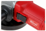Одноручная углошлифмашина WORTEX LX AG 1209-2 в кор. (850 Вт, 125х22.2 мм, игол. подшипник, бронир. ротор) (0329083)