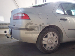 Оцинкованный фаркоп на Renault Laguna II лифтбек 2001-2008 (без электрики), Galia R070C