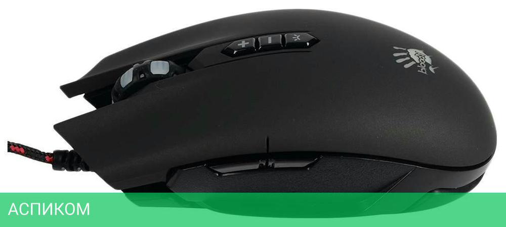 Мышь A4Tech Bloody Q80 черный