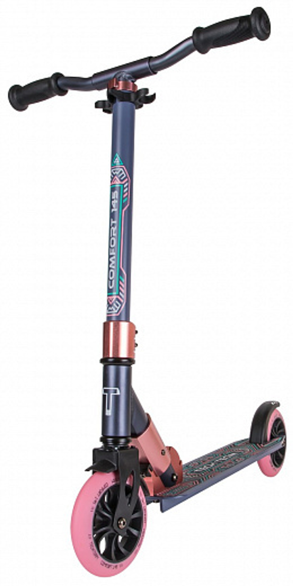 Самокат TECH TEAM COMFORT 145R purple/pink 2022