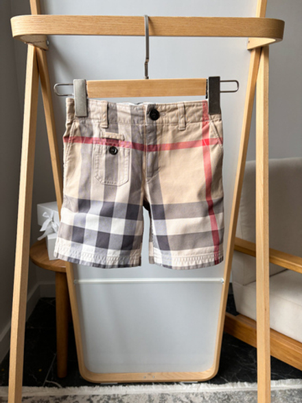 Клетчатые шорты Burberry , 98